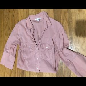 Blush colored James Perse shirt.